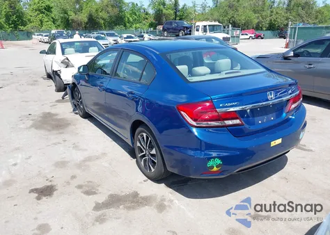 2013 Honda Civic Ex from USA, damaged, VIN 19XFB2F86DE201699